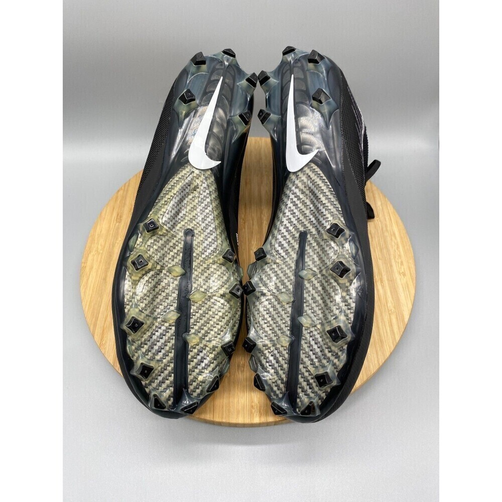 Nike Shoes Mens 14.5 Vapor Untouchable 2 Black Football Cleats Black 924113-001 - Picture 9 of 13